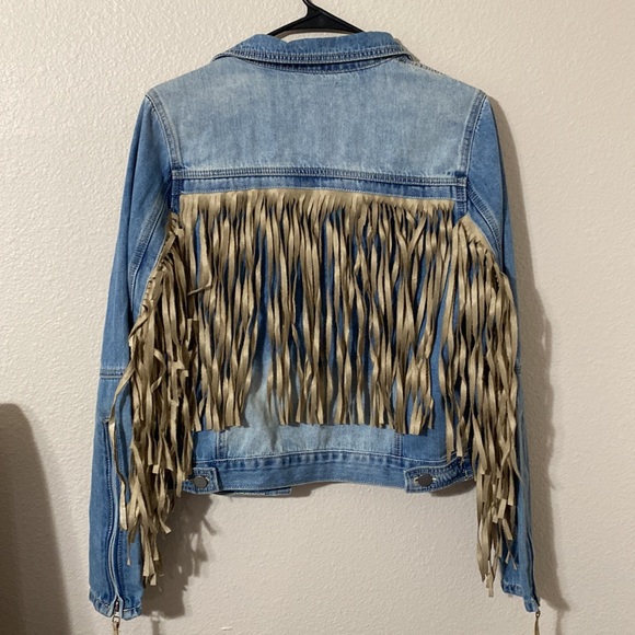 Fringe denim jacket - Picture 4 of 6